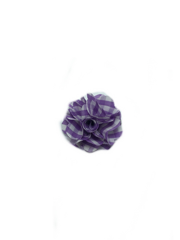 Lavender & White Check