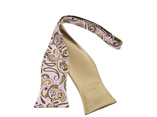 Pink & Brown Paisley