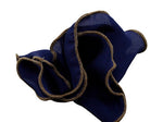 Navy Blue & Tan