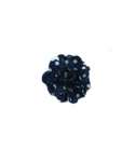 Navy Blue & White Dots
