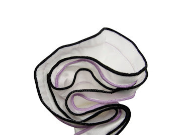 White, Lavender & Black