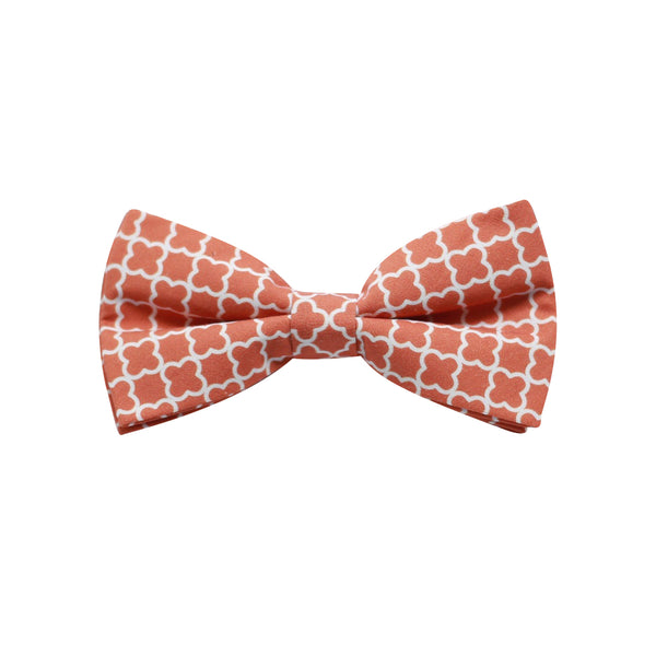 Orange & White Check