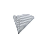 Grey & White Stripe