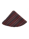 Burgundy & Brown Stripe