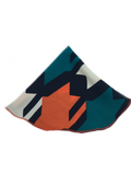 Orange, Teal & Black