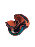 Orange, Teal & Black